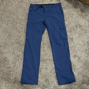 Prana Zion pants 34x34 navy blue
